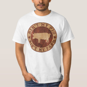T-shirt Mon porc n'est pas ma ferme