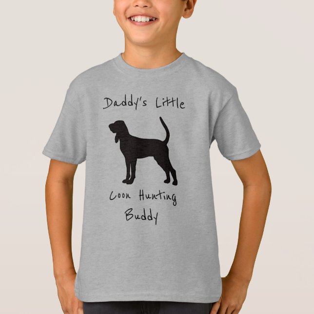 T-shirt Mon pote de chasse au petit cocon de papa (Devant)