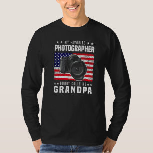 T-shirt Mon pote photographe préféré m'appelle Papi