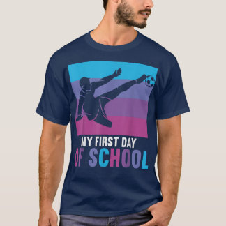 T-shirt Mon premier jour d'école 2022 1ère année retour à 