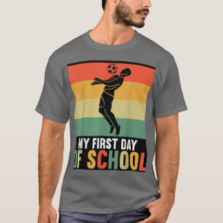T-shirt Mon premier jour d'école 2022 1ère année retour à