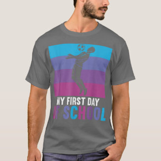 T-shirt Mon premier jour d'école 2022 1ère année retour à