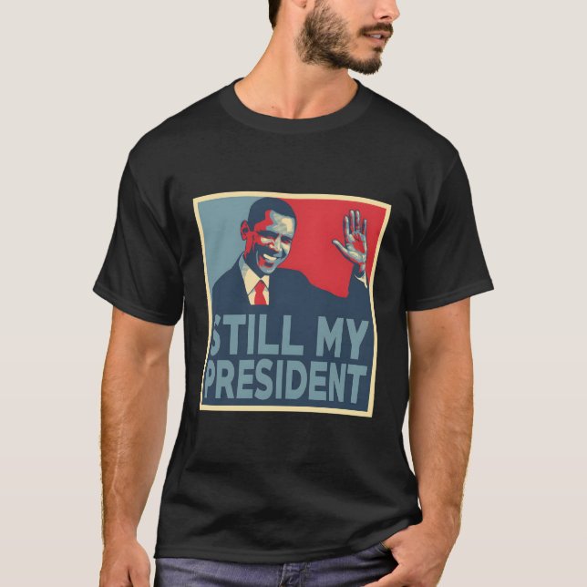 T-shirt Mon président Barack Obama 44 (Devant)