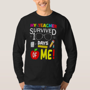 T-shirt Mon professeur a survécu 100 jours de moi 100 jour