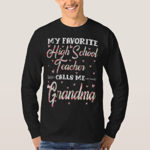 T-shirt Mon Professeur Préféré Au Lycée M'Appelle Grand-Mè