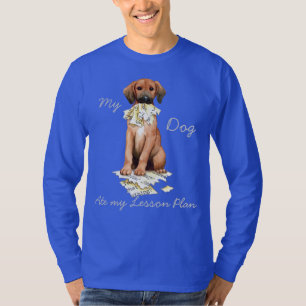 T-shirt Mon Redbone Mangé Mon plan de leçon