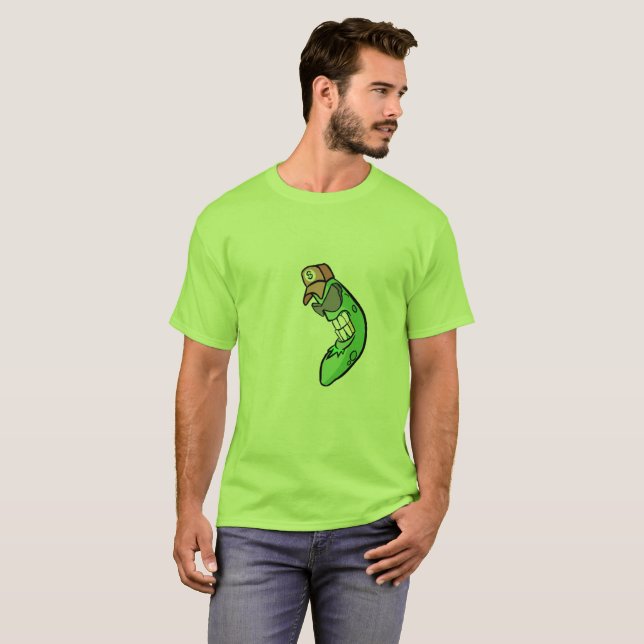 T-shirt Mon sandwich est isolé (Devant entier)