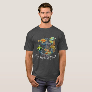 T-shirt Mon signe est PISCES,