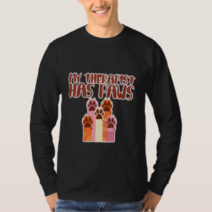 T-shirt Mon Thérapeute A Des Papes