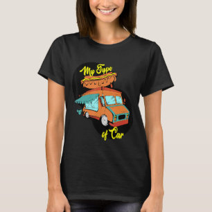 T-shirt Mon type de voiture Alimentation Camion Cuisine Re