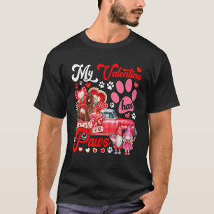 T-shirt Mon Valentine A Des Paquets Quelques Paramètres Ir