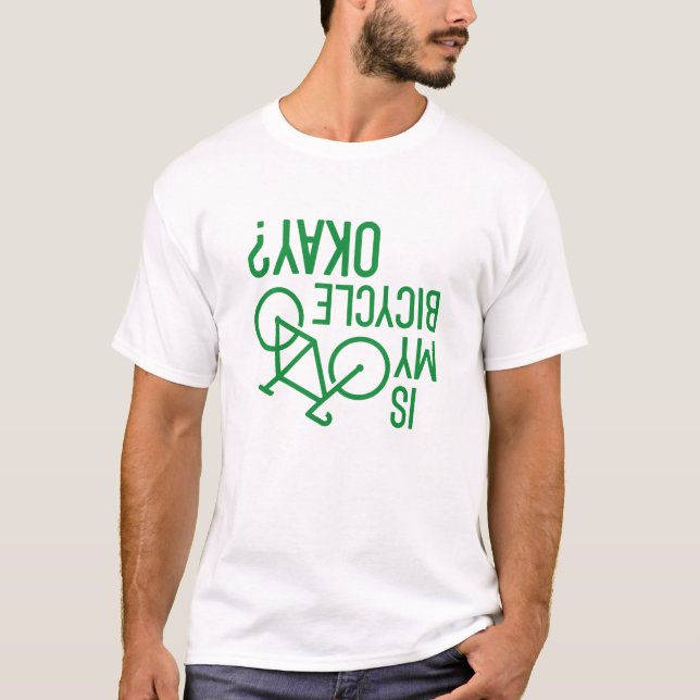 T-shirt Mon Vélo Est-Il Bon ? (Devant)