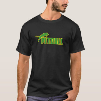 T-shirt Mon vert/jaune de Pitbull