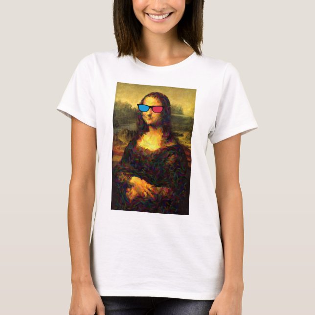 T-shirt mona lisa (Devant)