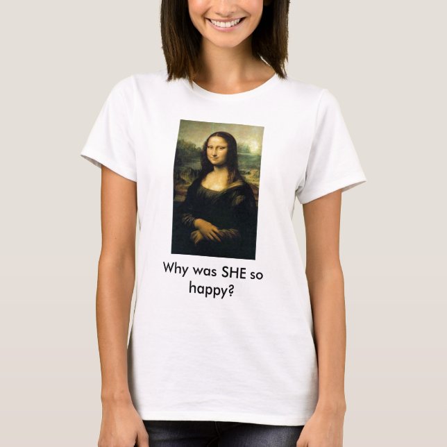 T-shirt Mona Lisa (Devant)