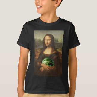 T-shirt Mona Lisa aime les pastèques