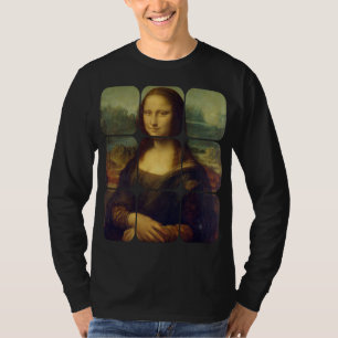 T-shirt Mona Lisa Artiste de la Renaissance italienne Pein