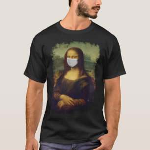 T-shirt Mona Lisa Avec Masque