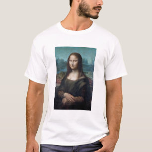 T-shirt Mona Lisa Célèbre Arts Visuels Leonardo da Vinci P