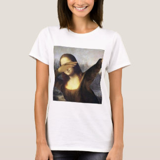 T-shirt Mona Lisa Dab, PopCulture, levrette