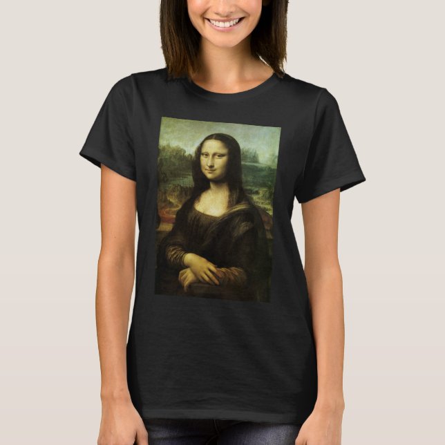 T-shirt Mona Lisa de Léonard de Vinci, Art Renaissance (Devant)