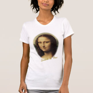 T-shirt Mona Lisa par Léonard de Vinci