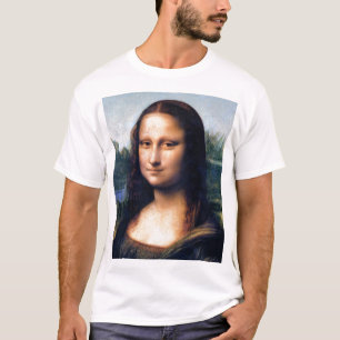 T-shirt Mona Lisa par Leonardo da Vinci