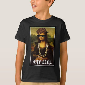 T-shirt Mona Lisa Thug Life Art Life