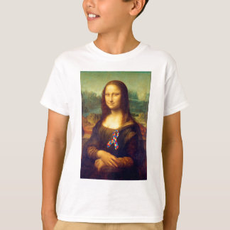 T-shirt Mona Lisa With Puzzle