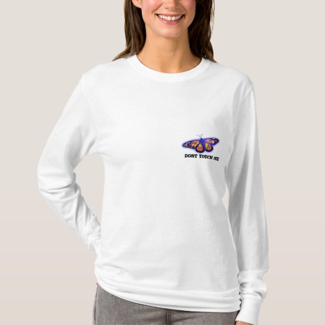T-shirt monarque papillon (Devant)