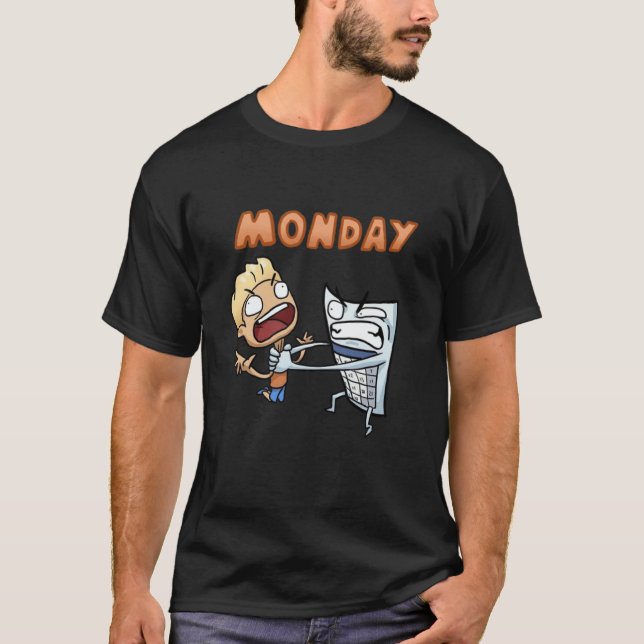 T-shirt Monday Madness The Calculator's Revenge (Devant)