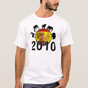 T-shirt Monde 2010 de l'Espagne