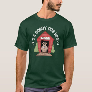 T-shirt Monde de chien de chienchien