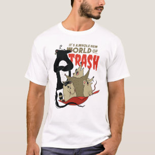 T-shirt Monde De La Déchets