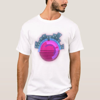 T-shirt Monde de la ville Cyberpunk