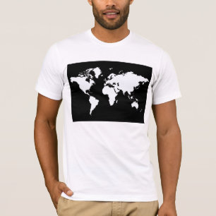 T-shirt Monde de l'Elegant noir