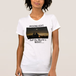 T-shirt Monde de nuit de clair de lune