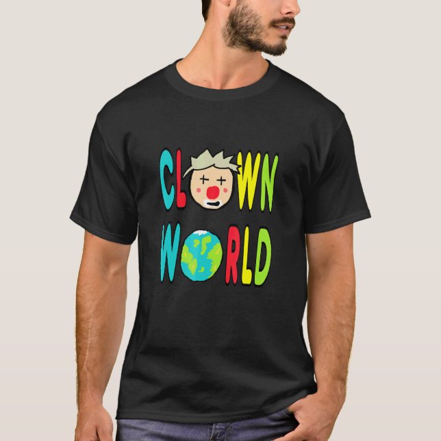 T-shirt Monde des clowns (Devant)