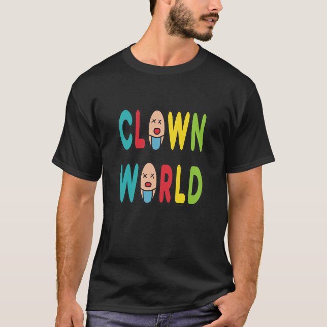 T-shirt Monde des clowns (Devant)