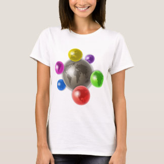 T-shirt Monde des globes