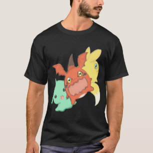 T-shirt Monde Graphique Digimon Anime Japonais Monstre Num