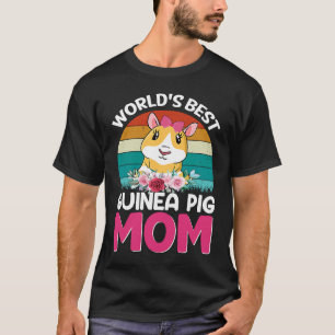 T-shirt Monde meilleur guinéen maman cochon