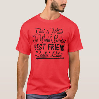 T-shirt Monde Meilleur meilleur ami garçon