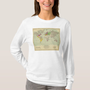 T-shirt Monde, missions de la Moravie