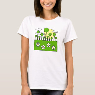 T-shirt Monde vert