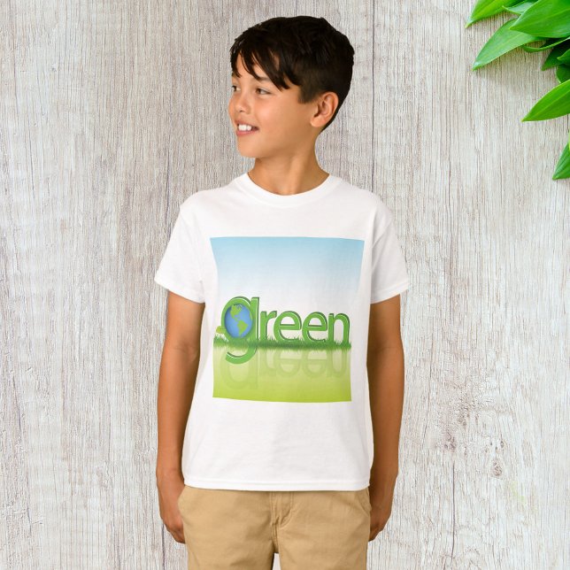 T-shirt Monde vert (Créateur téléchargé)