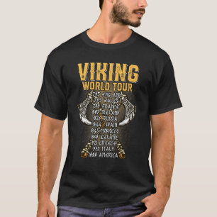 T-shirt Monde Viking Tour Viking Norrois