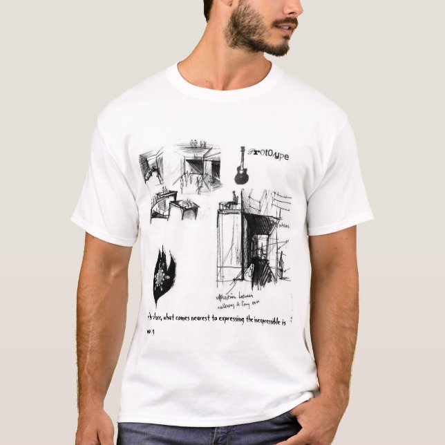 T-shirt Mondes d'art (Devant)