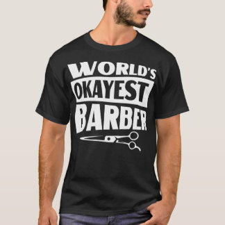 T-shirt Mondes de coiffeur le plus bon