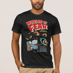T-shirt Mondes de la peur Numéro 4 Couverture Art